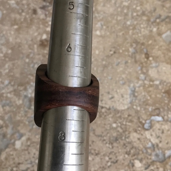 Like New, Never Worn, Beautiful Chunky Wood Ring! - Picture 5 of 5